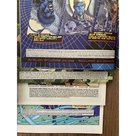 Uncanny X-Men: Annual (2000) & 16, No. 320, & 395 Marvel Comics (1992-2001) - Picture 4 of 8